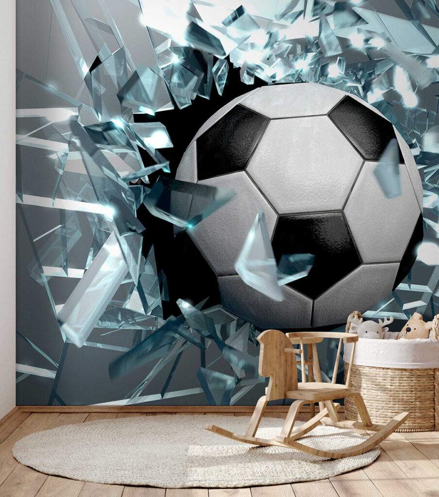 Futbal cez črepy — interiér 3