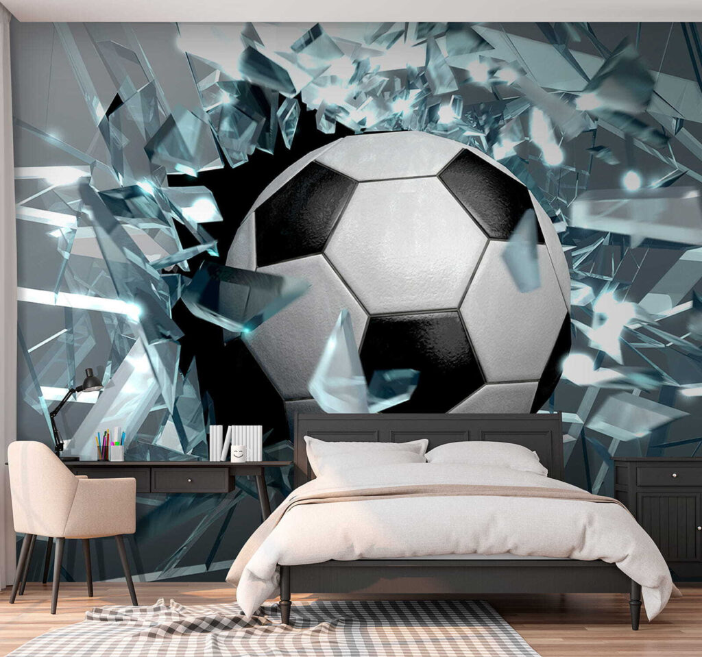 Futbal cez črepy — interiér 2