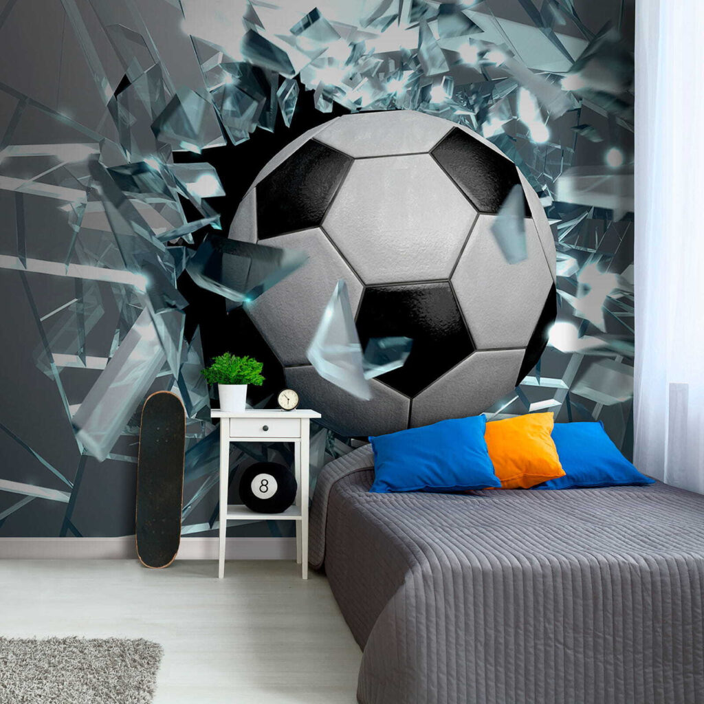 Futbal cez črepy — interiér 5