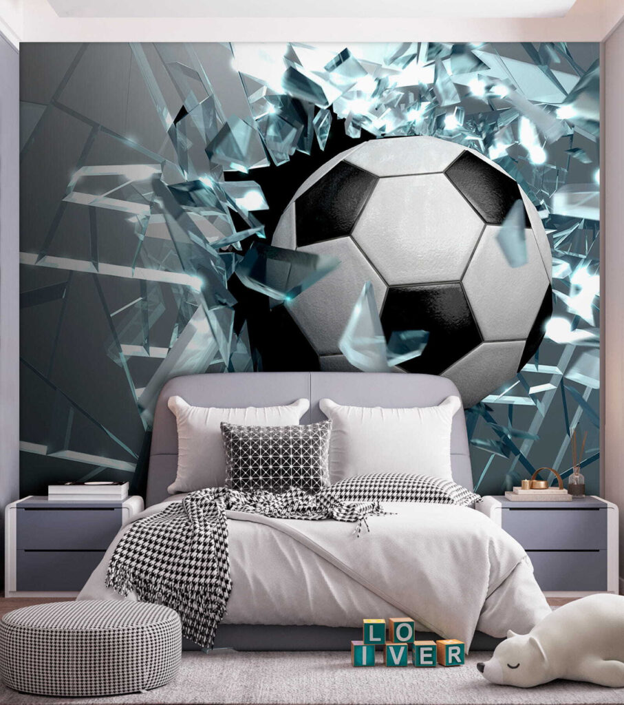 Futbal cez črepy — interiér 7