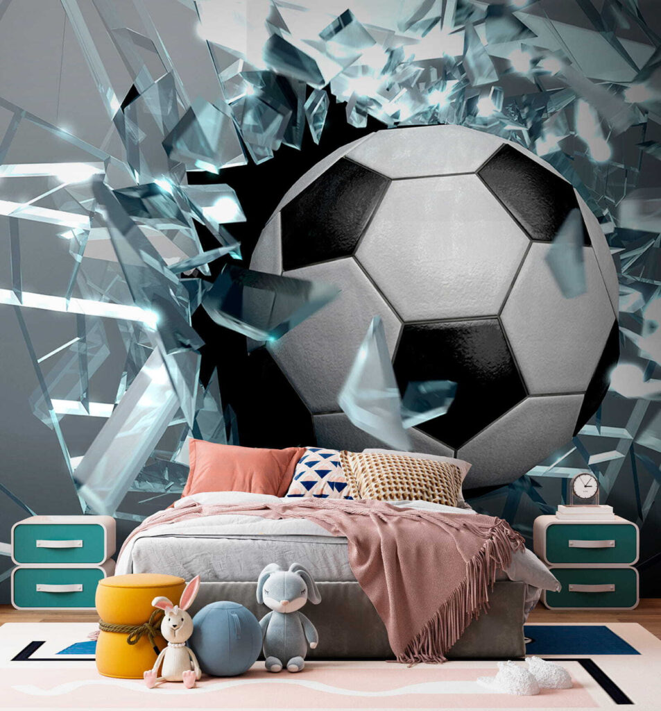 Futbal cez črepy — interiér 9
