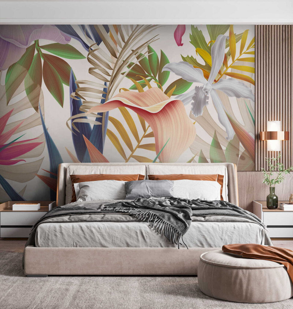 Orchidey medzi listami — interiér 5
