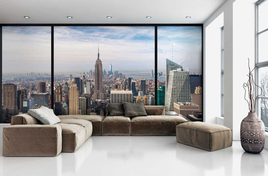 Manhattan za čiernym rámom — interiér 5