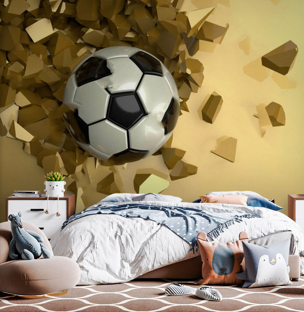 Futbal cez zlatú stenu — interiér 1