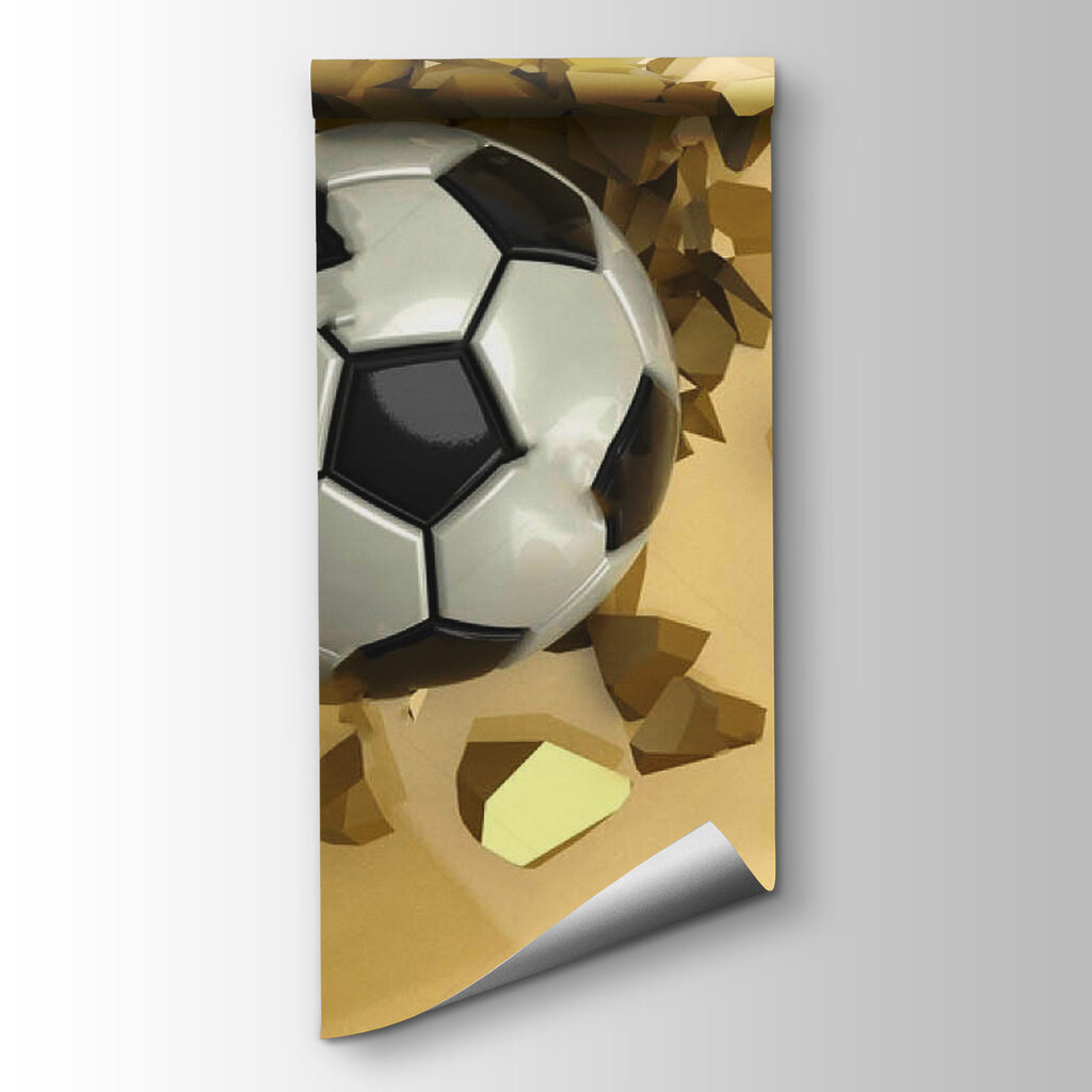 Futbal cez zlatú stenu — pohľad na tovar