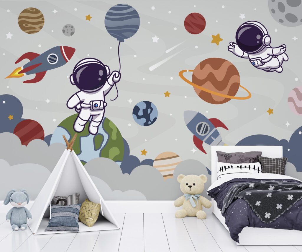 Astronauti medzi planétami — interiér 1