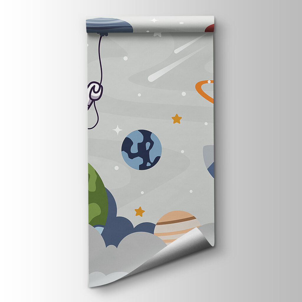 Astronauti medzi planétami — pohľad na tovar