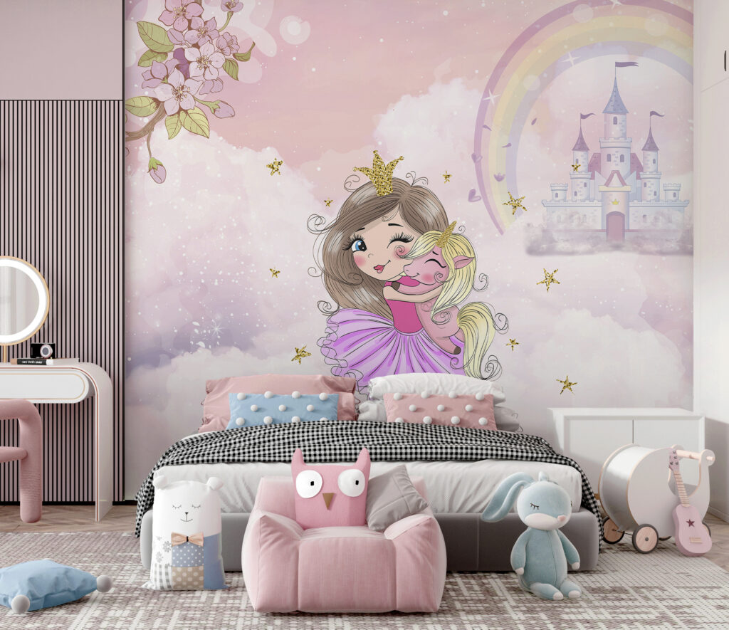 Princezná pri dúhovom zámku — interiér 3