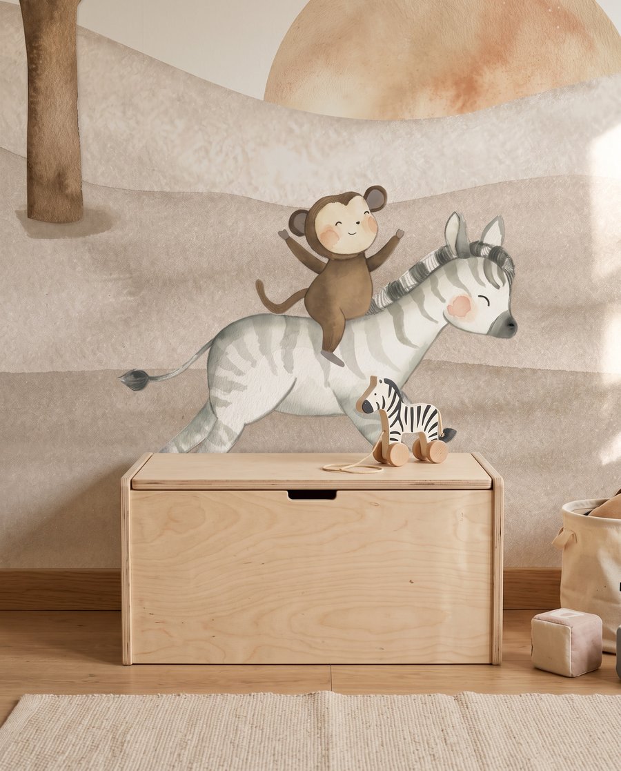 Safari pod balónmi — interiér 4