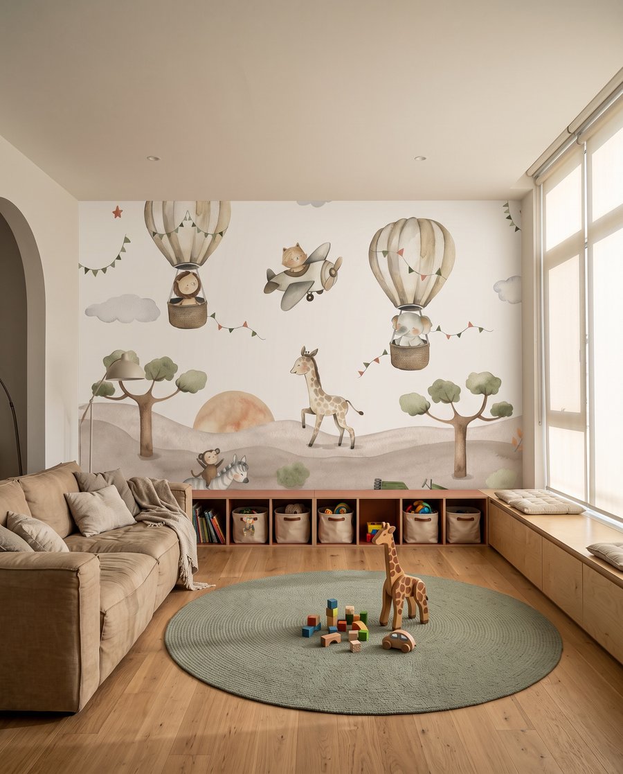 Safari pod balónmi — interiér 5