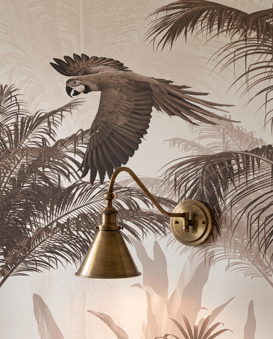 Safari v hnedých tónoch — detail