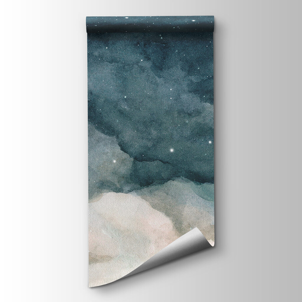 Mesiac nad oblakmi — pohľad na tovar