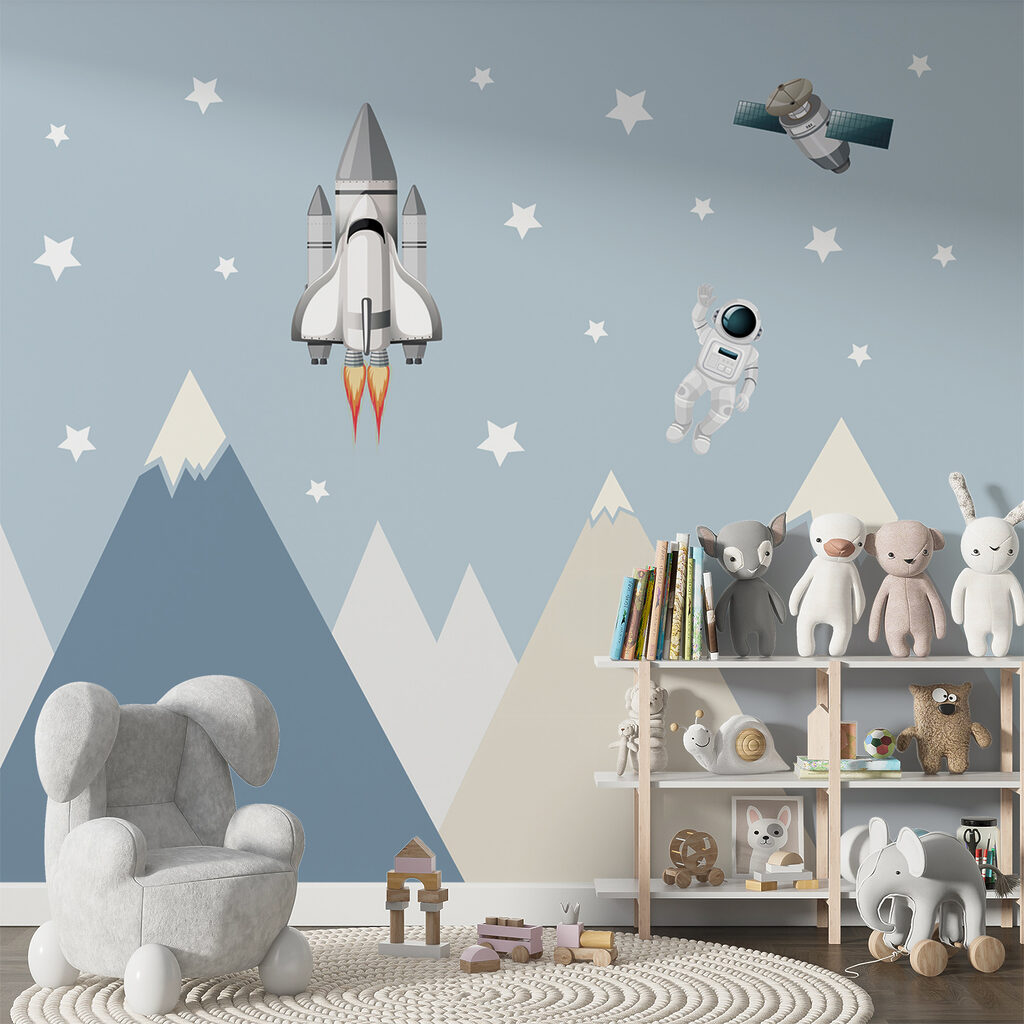 Astronauti nad horami — interiér 8