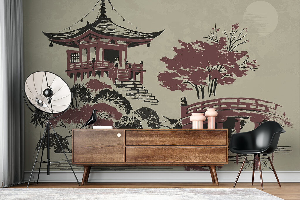 Pagoda s červeným mostom — interiér 5