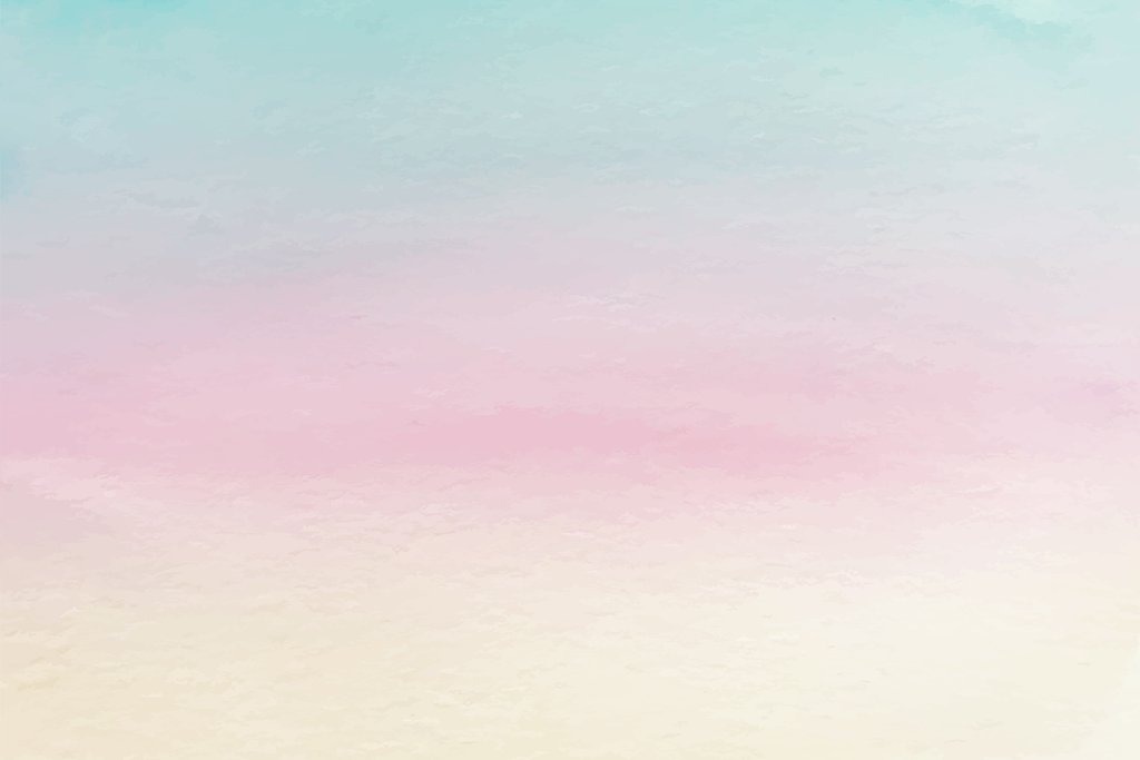 Jemný pastelový horizont — celý dizajn