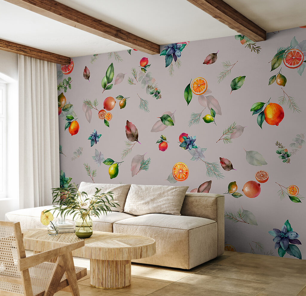 Citrusové plody a listy — interiér 2