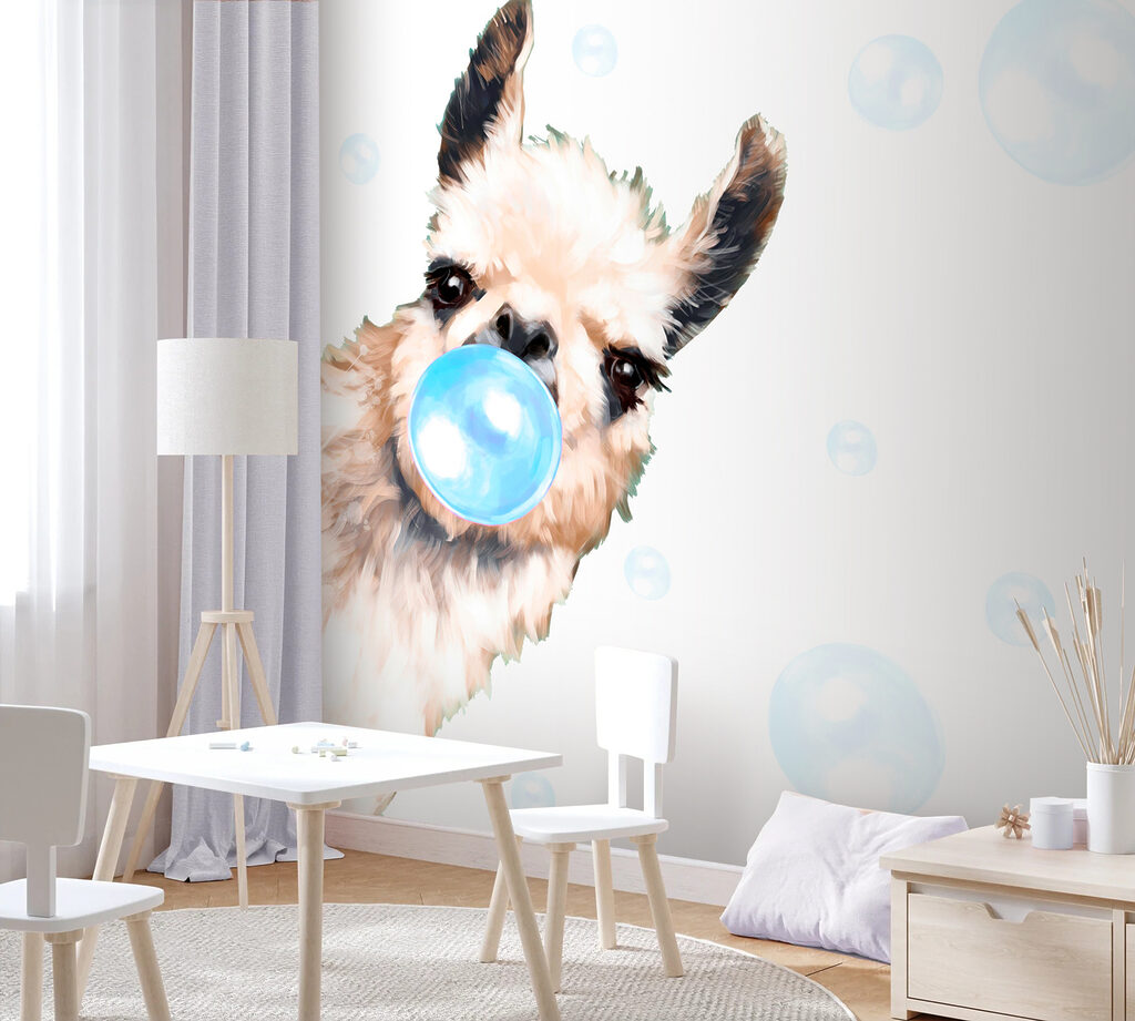 Lama fúka bublinu — interiér 2