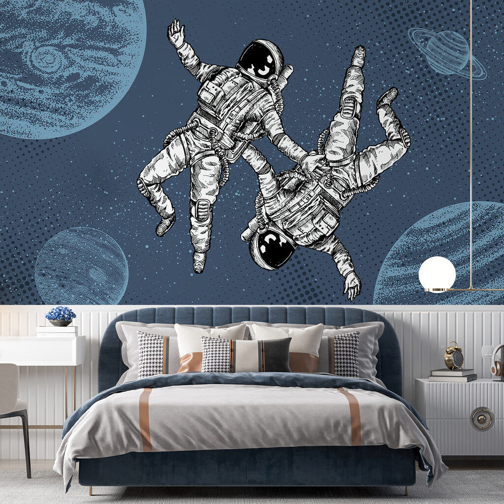 Dvaja astronauti medzi planétami — interiér 2