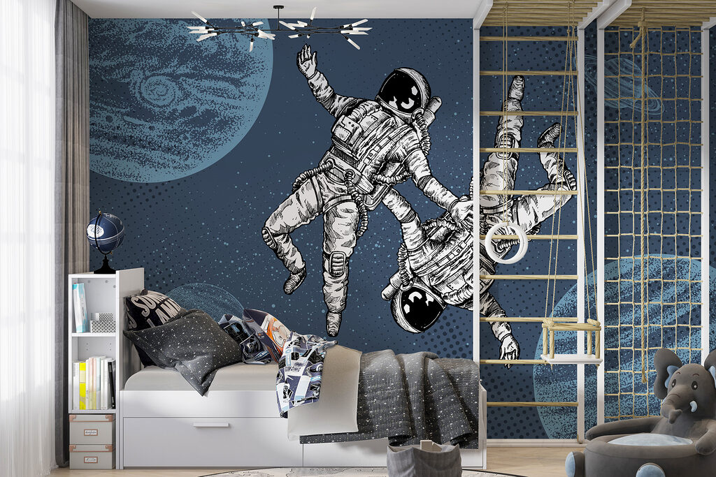 Dvaja astronauti medzi planétami — interiér 3