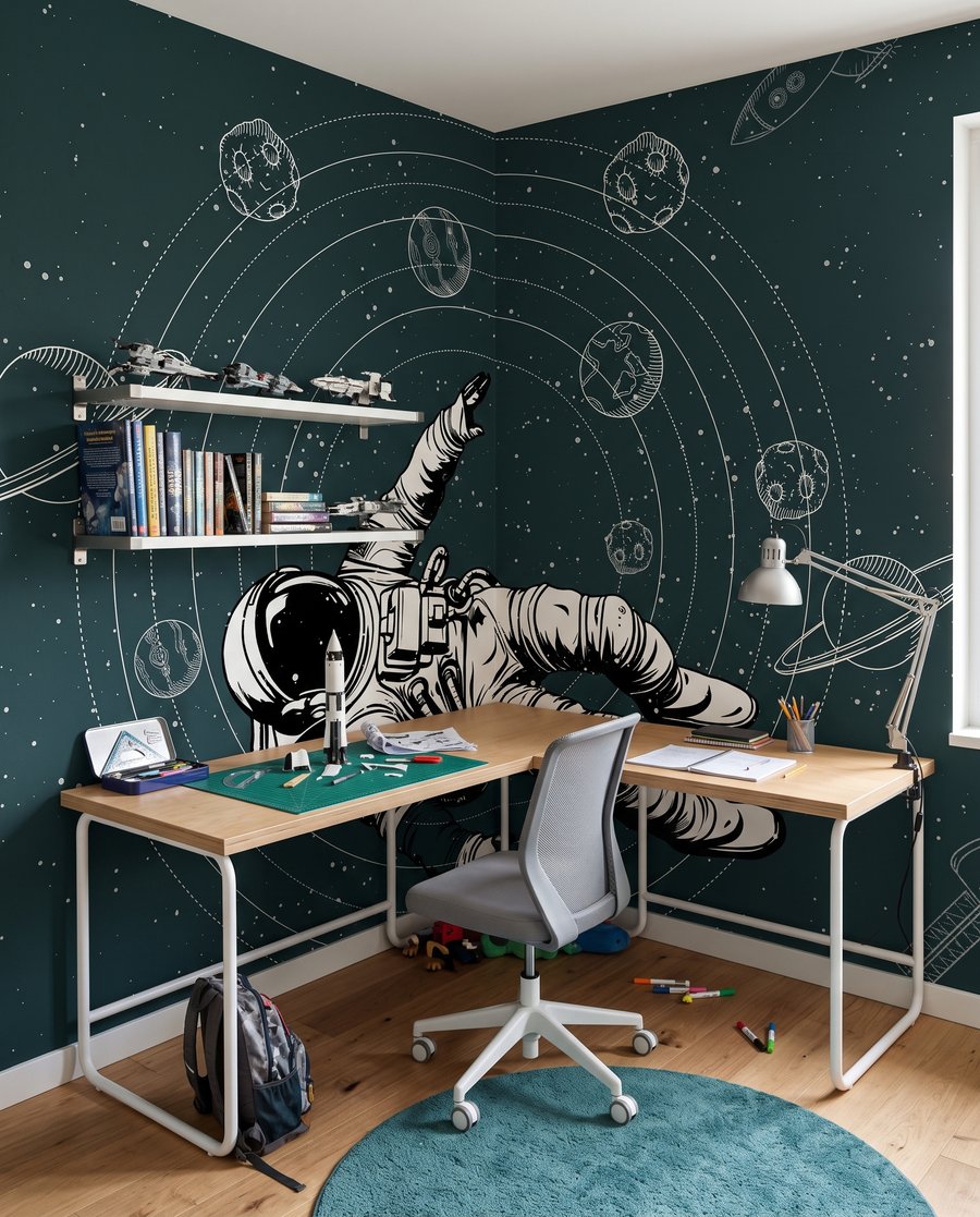 Astronaut medzi obežnými dráhami — interiér 3
