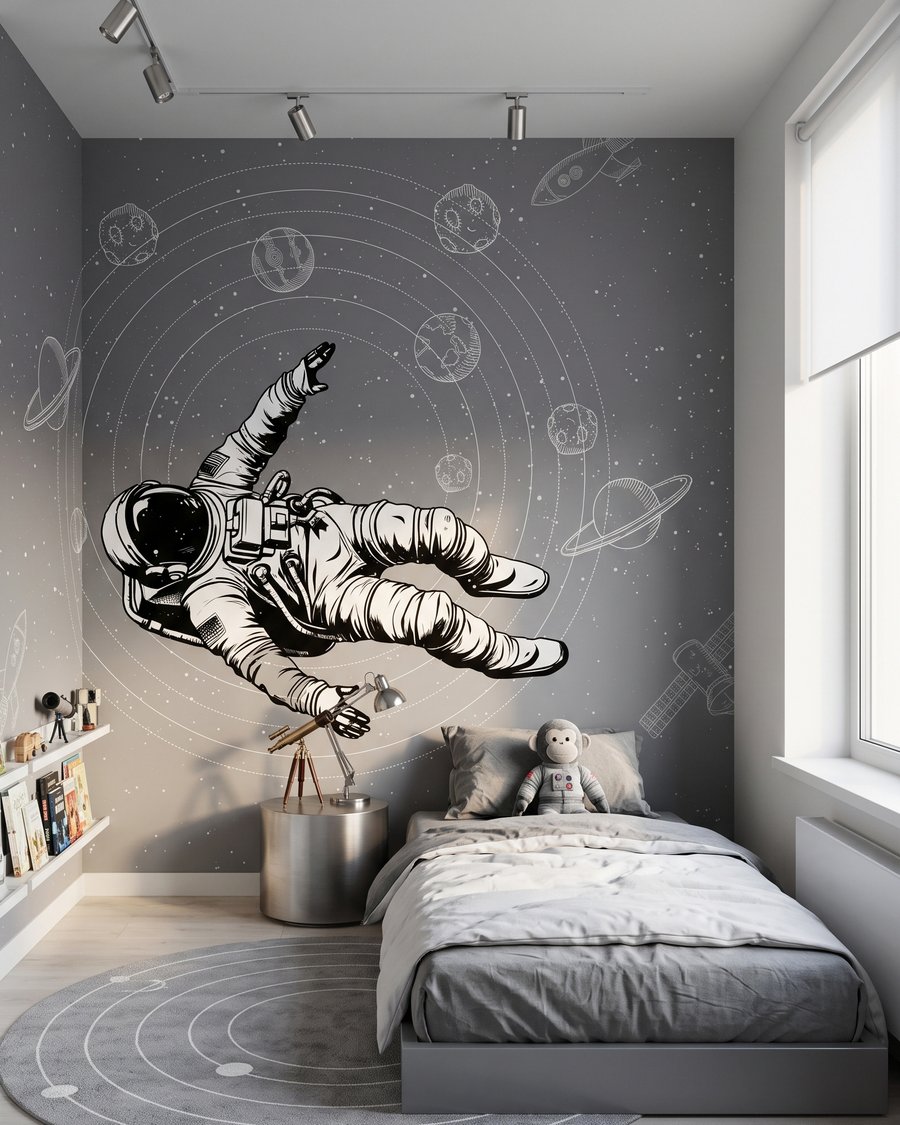 Astronaut medzi obežnými dráhami — interiér 1