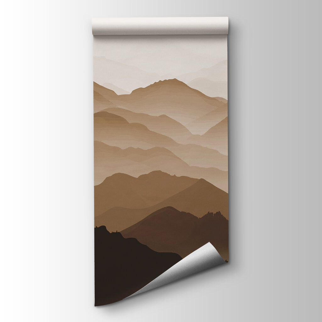 Hory v diaľke — pohľad na tovar