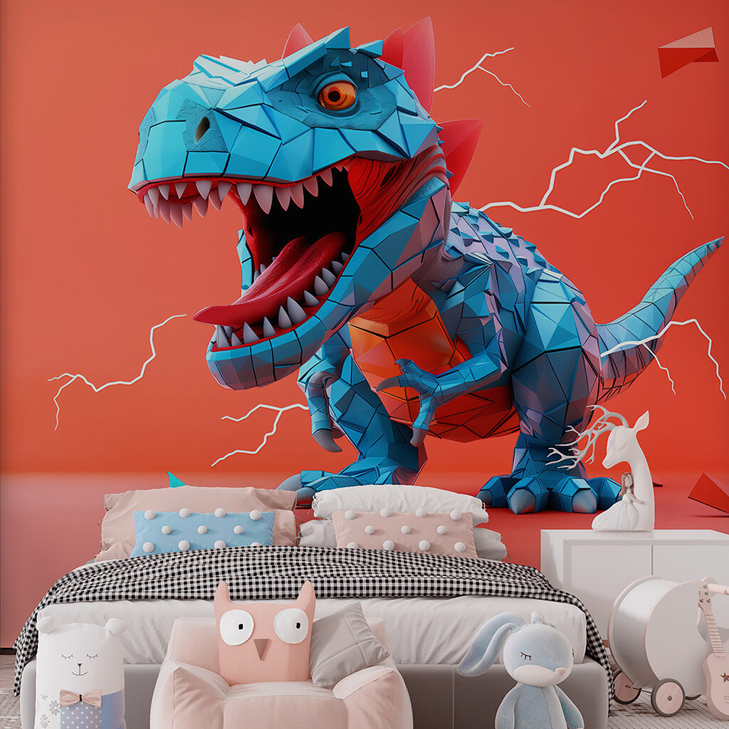 Modrý dinosaurus — interiér 4
