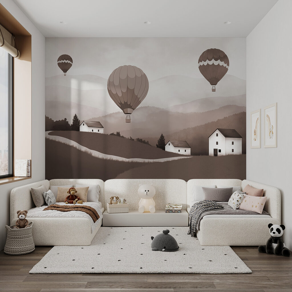 Balóny nad pahorkami — interiér 3