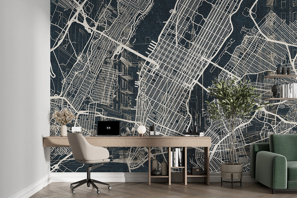 Manhattan v jemných líniách — interiér 4