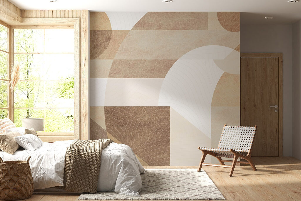 Teplá geometria v líniách — interiér 3