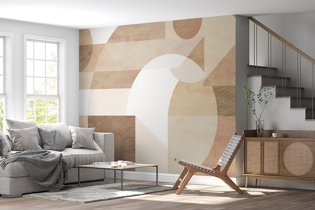 Teplá geometria v líniách — interiér 6