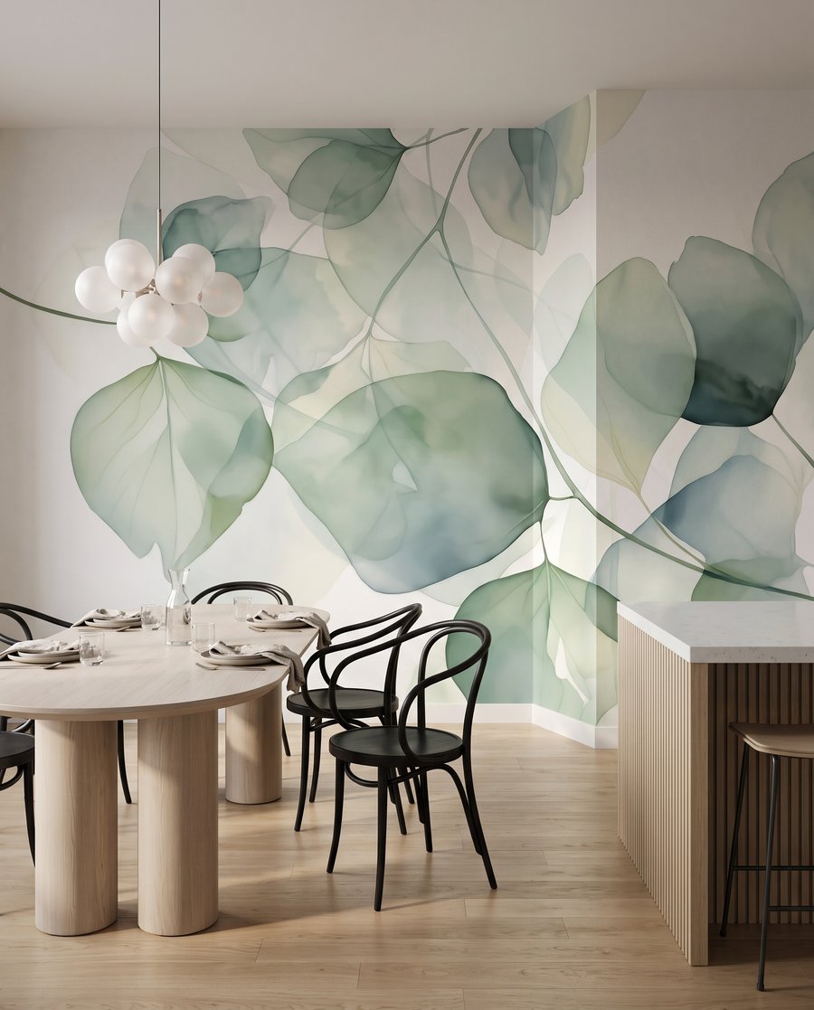 Okrúhle priesvitné listy — interiér 6