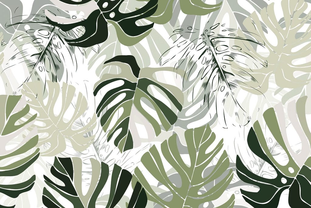 Grafická monstera — celý dizajn