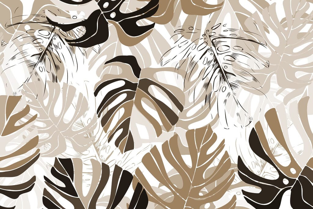 Grafická monstera — celý dizajn