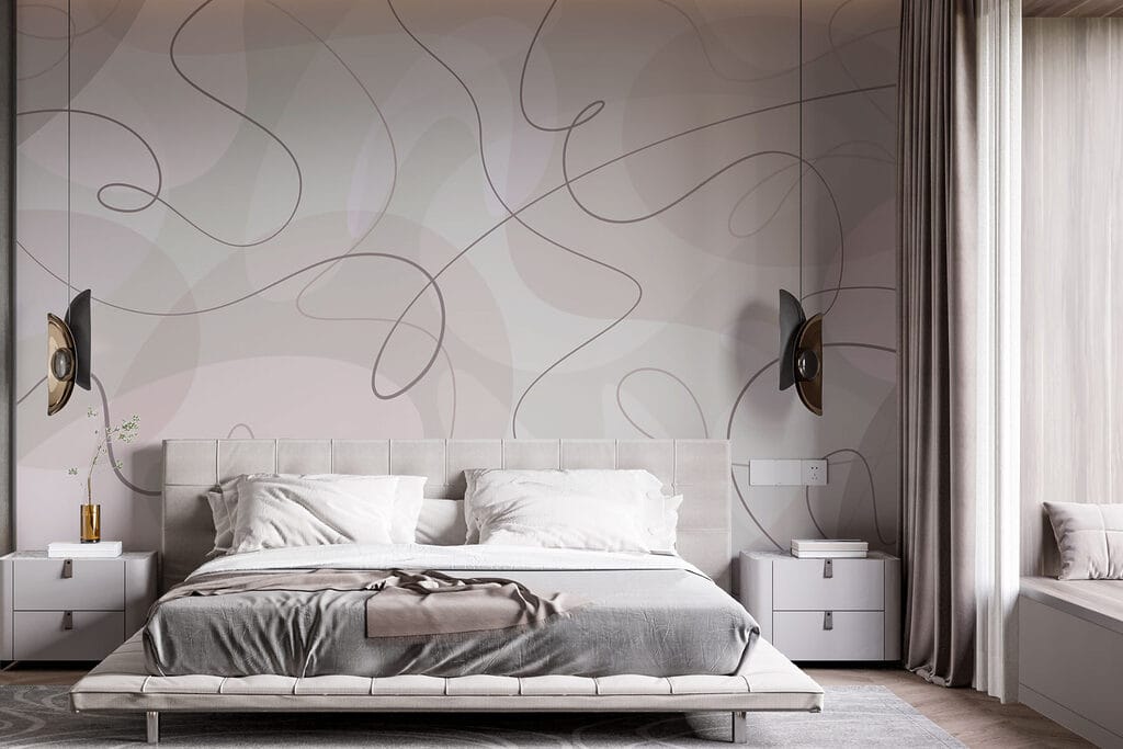 Tenké slučky na plochách — interiér 3