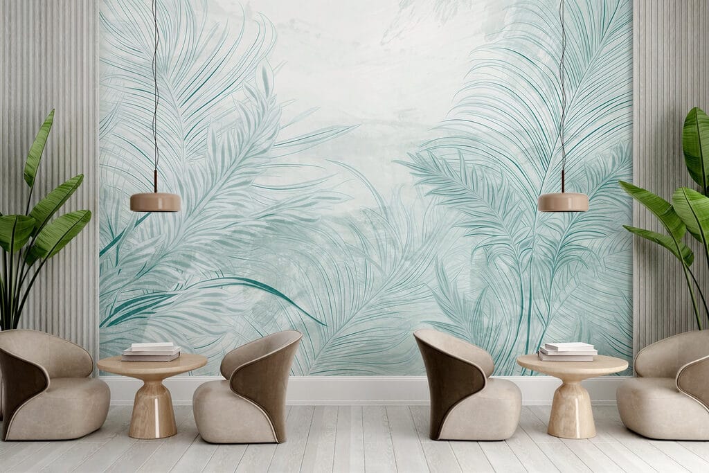 Jemné palmové línie — interiér 3