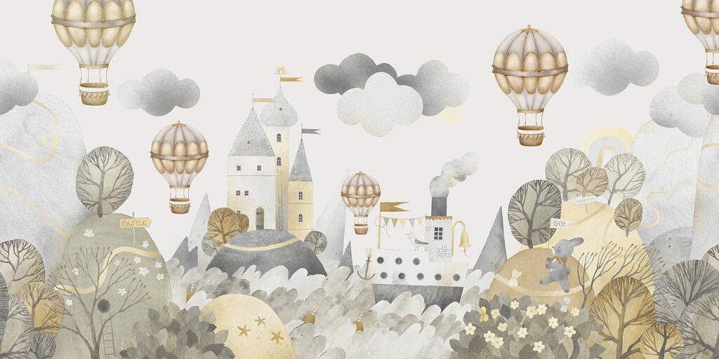 Rozprávkový hrad — celý dizajn