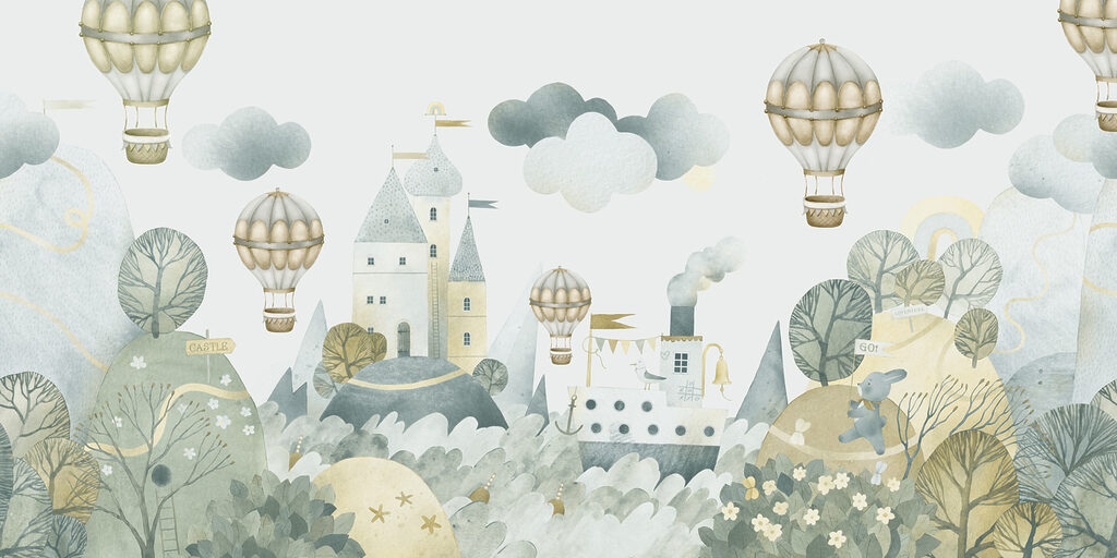 Rozprávkový hrad — celý dizajn