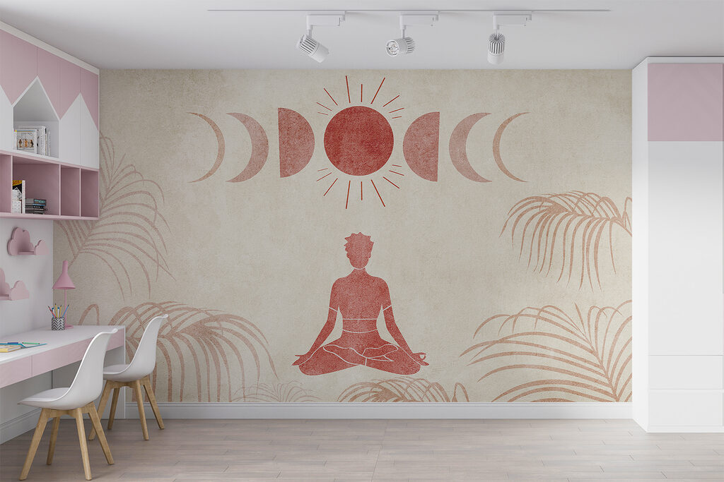 Meditácia pod fázami mesiaca — interiér 2