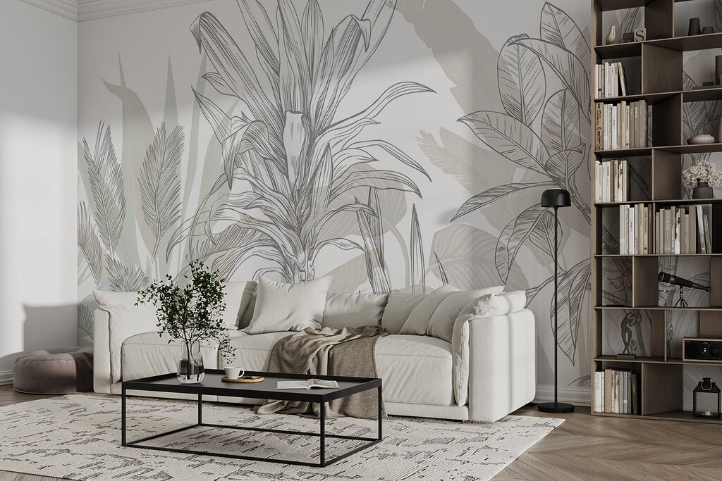 Tenké stonky a listy — interiér 2