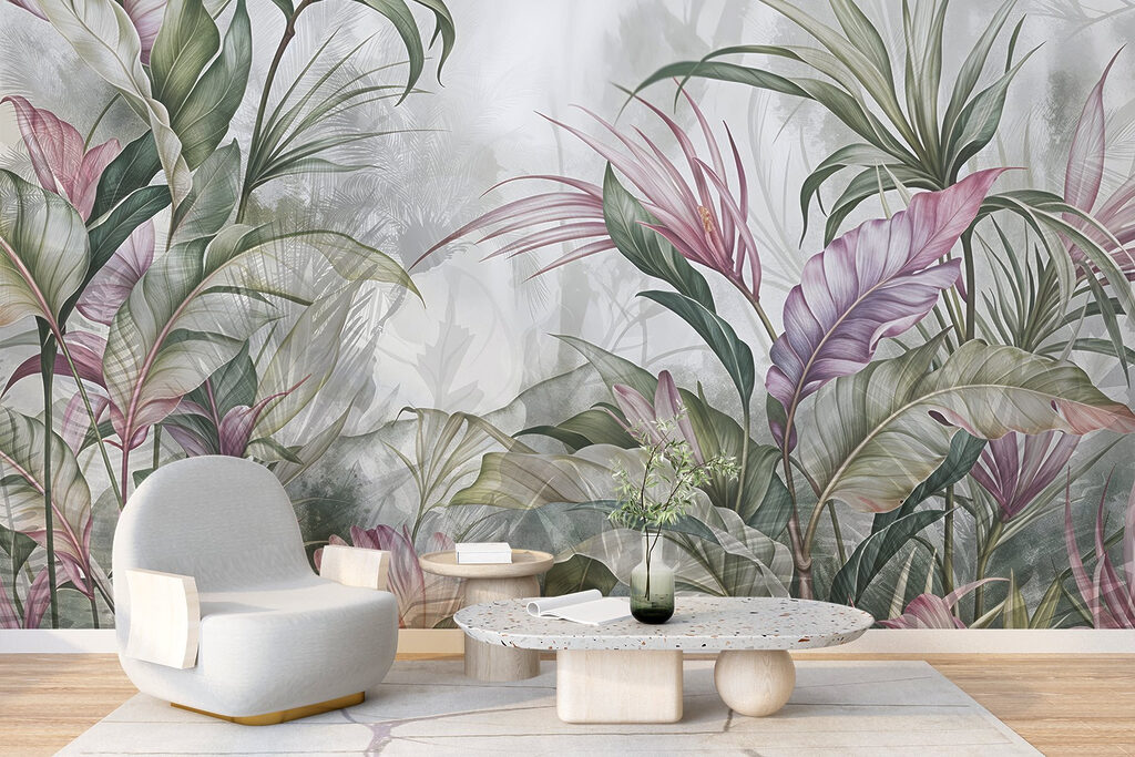 Dlhé tropické listy — interiér 6