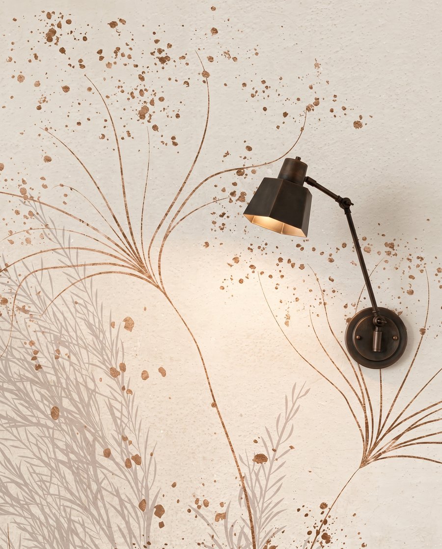 Jemné trávy a steblá — detail