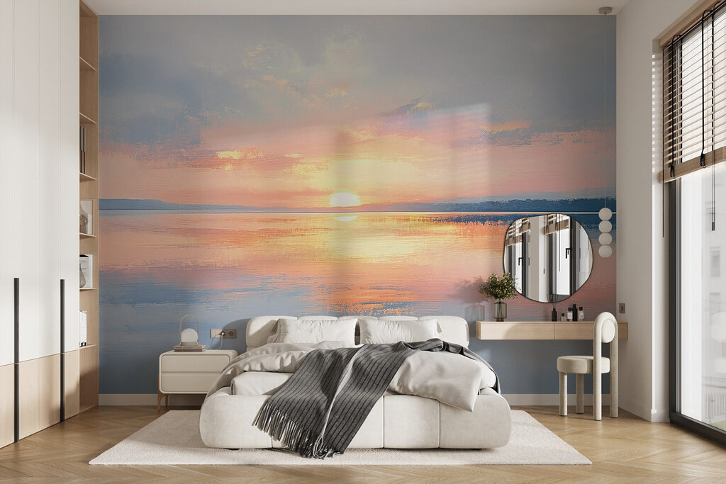 Západ slnka na hladine — interiér 2