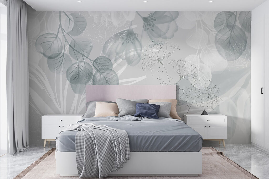 Priesvitné okrúhle listy — interiér 1