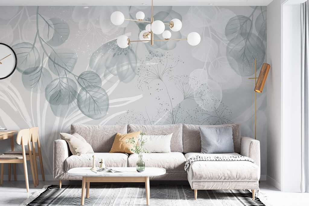 Priesvitné okrúhle listy — interiér 4