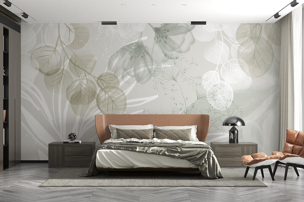 Priesvitné okrúhle listy — interiér 2