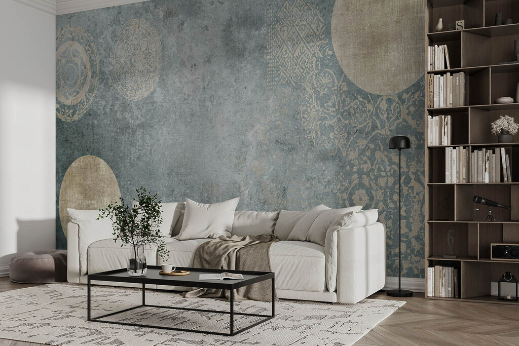 Kruhy a ornamenty — interiér 2