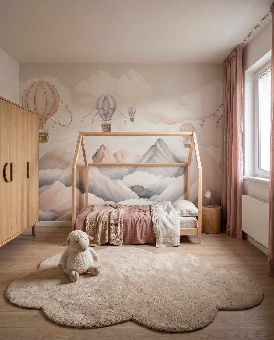 Balóny nad bielymi horami — interiér 3